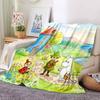 Moomin Flannel Blanket, High quality Comfortable for All Seasons, Home Decor, Warmth and Comfort