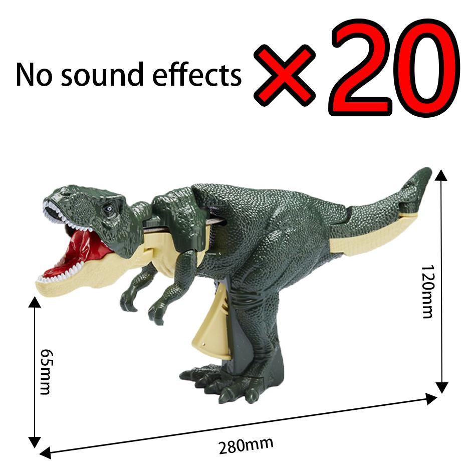 Swinging Dinosaur T-rex Toy Creative Telescopic Spring Dino Fidget Christmas Gifts Children Decompression for Kids Battery-free