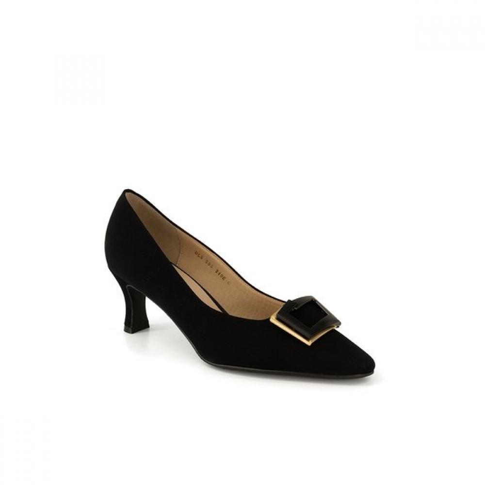 DakS Women S 6cm Semi pumpS  Black  dlS505tp10 250/black (TP10)