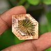 Natural Topaz Loose Gemstone Fancy Shape 33x24mm Peach for Jewelry Making and Gem Collections