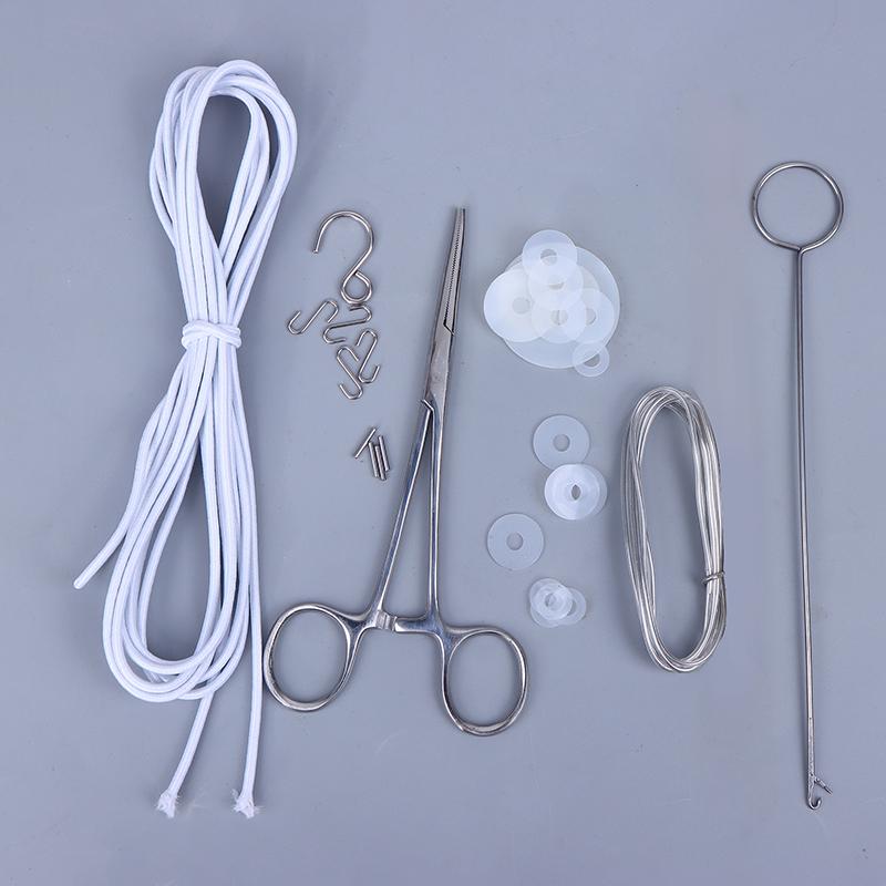 Pinze a filo per accessori per bambole Dd, Ganci a S, Filo di alluminio, Elastico, Guarnizione, Strumento per la manutenzione quotidiana 1/6