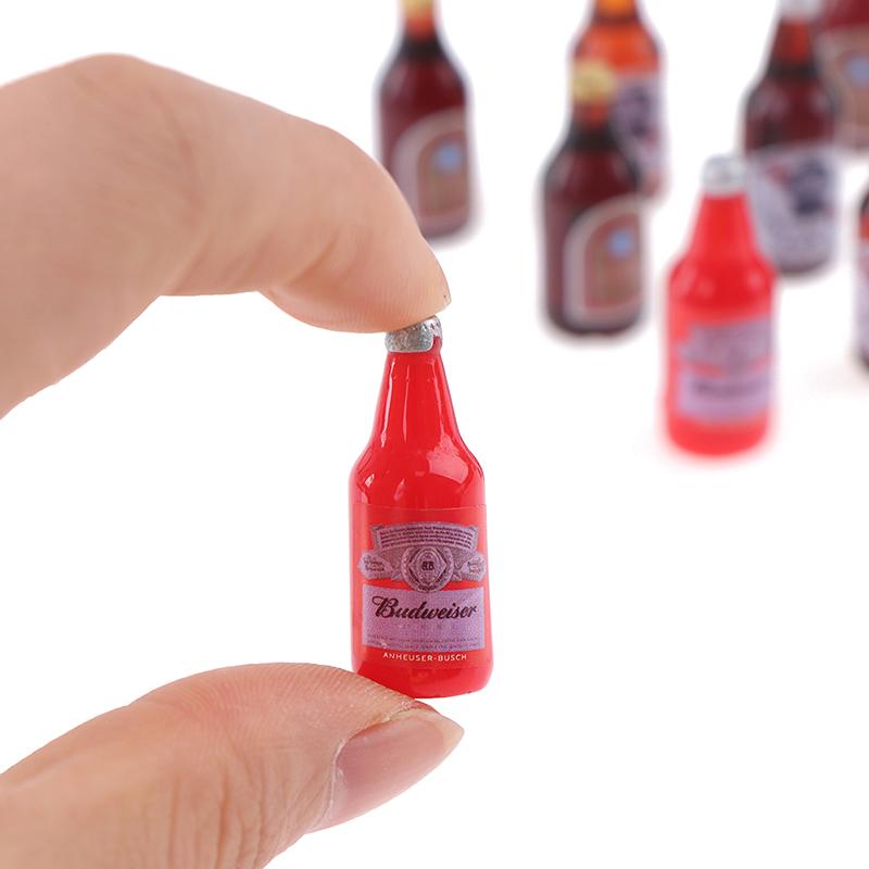 Miniature Food And Play Shooting Props Simulation Mini Beer Bottle