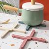 Foldable Silicone Heat Resistant Placemat Non-Slip Table Mat Multi-purpose Pot Holder Dish Plate Coaster Kitchen Dining
