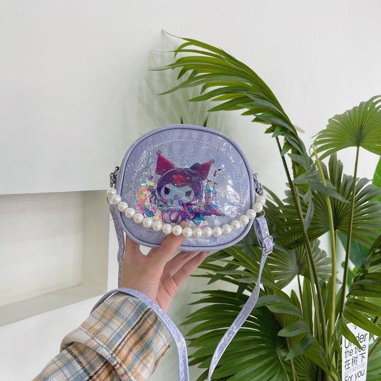 Fashion Children's Bag, Little Girl Out Trendy Accessories Bag, Change Bag, Cute Cartoon Beaded Handbag, Messenger Bag