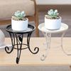 Plant Stand with Tray Decorative Heavy Duty Flower Pot Holder Stand Planter Shelves for Outdoor Balcony Patio Office Living Room