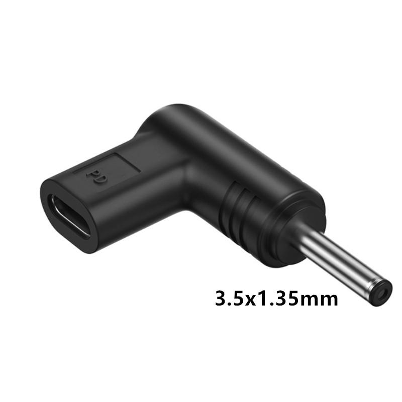 USB C PD To DC Power Connector Universal 5V 9V 12V 15V 19.5V Type C To DC Jack Plug Charging Adapter Converter for Router Tablet