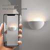Wabi-Sabi Style Gypsum LED Wall Lamp for Living Room, Bedroom, Hallway, Staircase, and TV Background