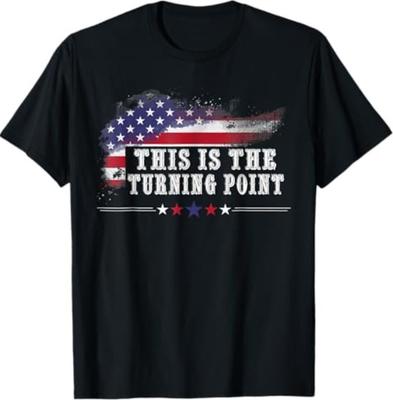 The Turning Point American Flag T-Shirt Unisex T-Shirt