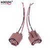 1pc 9006 HB4 Socket Adapter Base Female Plug Connector Extension Wiring Harness Car Lights Accessories