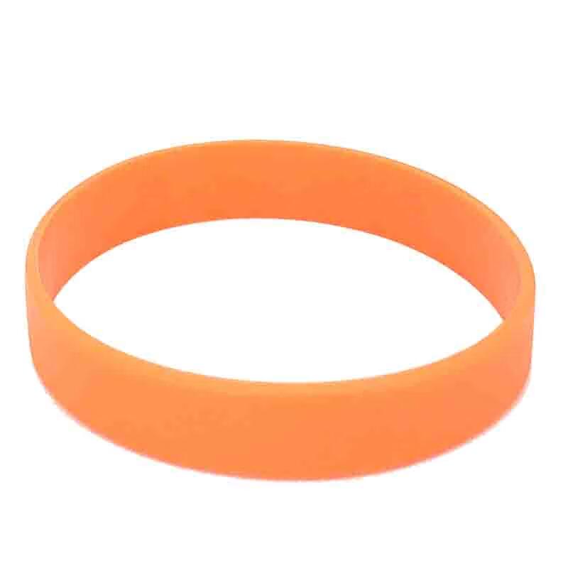 Solid Color Silicone Team Activity Wristbands