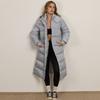 Women's Hooded Long Sleeve Raglan Sleeve Coat Regular Fit Casual Puffer Jacket for Winter Wear