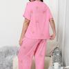 Women's Pajamas Spring Summer Sweet Short-sleeved Trousers Two Sets of Home Wear