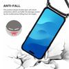 Coque - E.F.CONNECTION - pour iPhone 15 Pro Max - Protection Rigide - Effet Mat - Cordon Noir
