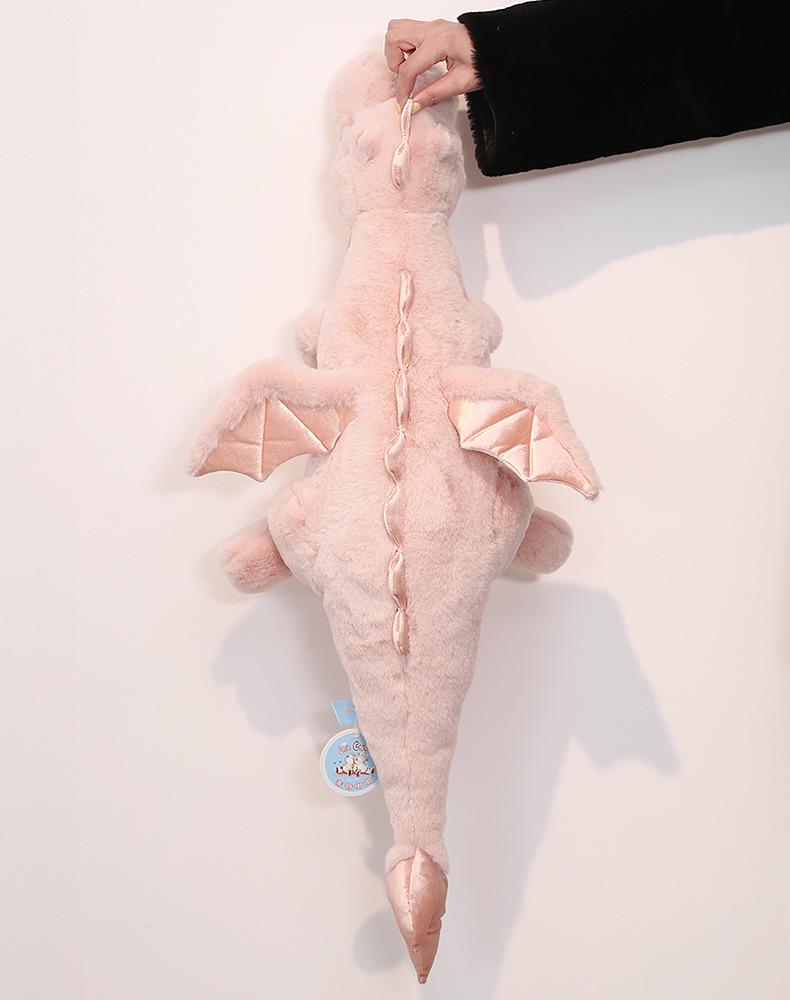 Large Plush Flying Dragon Dinosaur Pillow Doll - Soft & Huggable