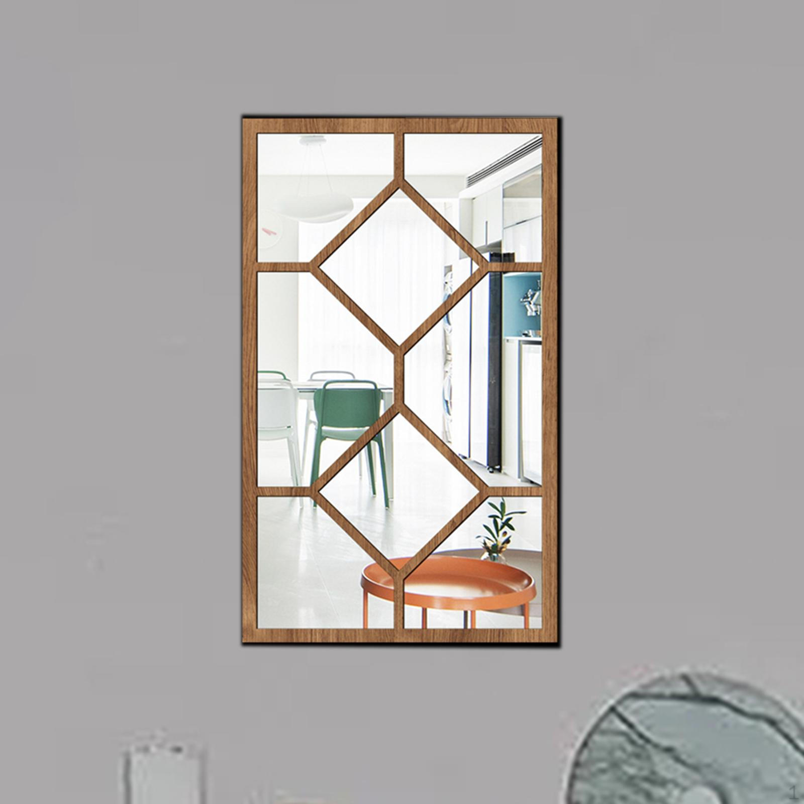 

Зеркало с имитацией окна для гостиной Wooden Color