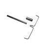 2 Sets Popcorn Maker Parts Popcorn Machine Replacement Popcorn Stirring Rod Dz