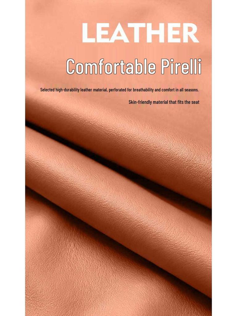 Perforated Leather Car Seat Covers for Geely Emgrand 5th Gen, All-Season, Vehicle-Specific, Full Coverage Seat Covers
