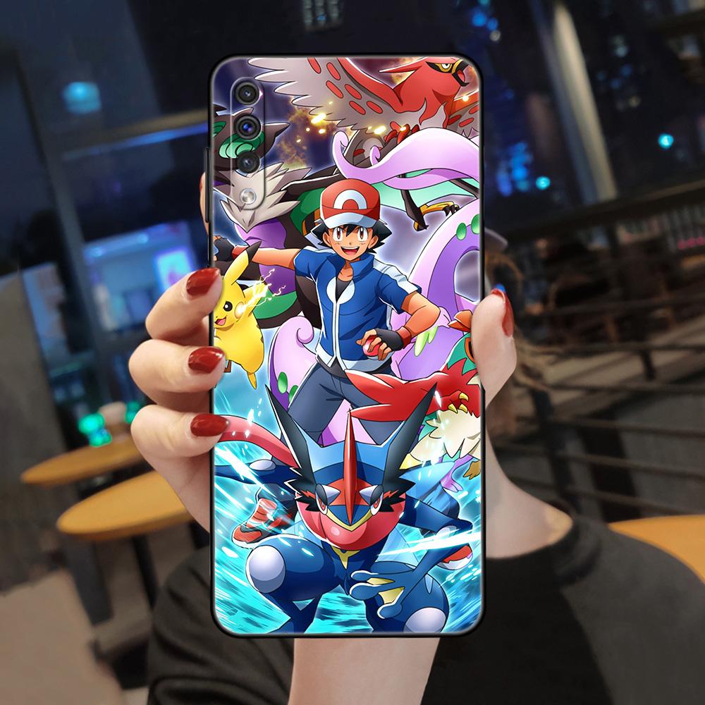 Funda For Samsung Galaxy Note 20 Ultra 10 Plus Lite A50 A70 A30 Soft Phone Case A20 A20e A40 A10 A10e 9 8 Cover Hot Pokemon Game