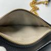 Used Anya HindmarchShoulder Bag black leather Women
