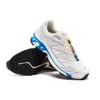 SALOMON Tênis Unissex Xt-6 Lace Letra Color Block Couro Cano Baixo Casual Corrida em Trilha Vanilla 473817