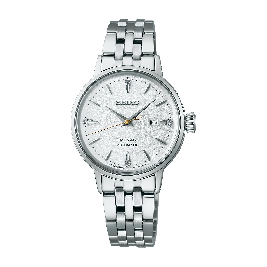 

Seiko Presage Cocktail Time 30mm SRRW005 Women s Watch, Silver,