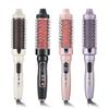 Heating Curling Comb with Infrared Care PTC Thermal Round Brush Styling Iron for Volumizing Anti-Scald Professional Hot Brush