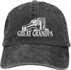 World's Best Grandpa Baseball Cap Golf Dad Hat Adjustable Original Classic Low Profile Cotton Men Women