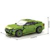 Non-Toxic 452Pcs City Sports Car Assembly Building Blocks Green Supercar Racing Vehicle Model Bricks Children Educational Toys Birthday Gifts