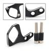 Ignition Key Relocation Bracket Black B For Tr Bonneville Scrambler T100 01-15