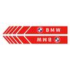 Car Sticker 2 PCS Truck Vinyl Stripe Sport Rearview Side Mirror Decal For BMW M E46 E90 E60 F30 F10 E39 E36 F20 G30 G20 E87 CE6