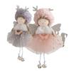 Christmas Decoration for Home, 4pcs Xmas Tree Pendant Ornaments, Navidad Angel Dolls Noel Natal New Year Gifts