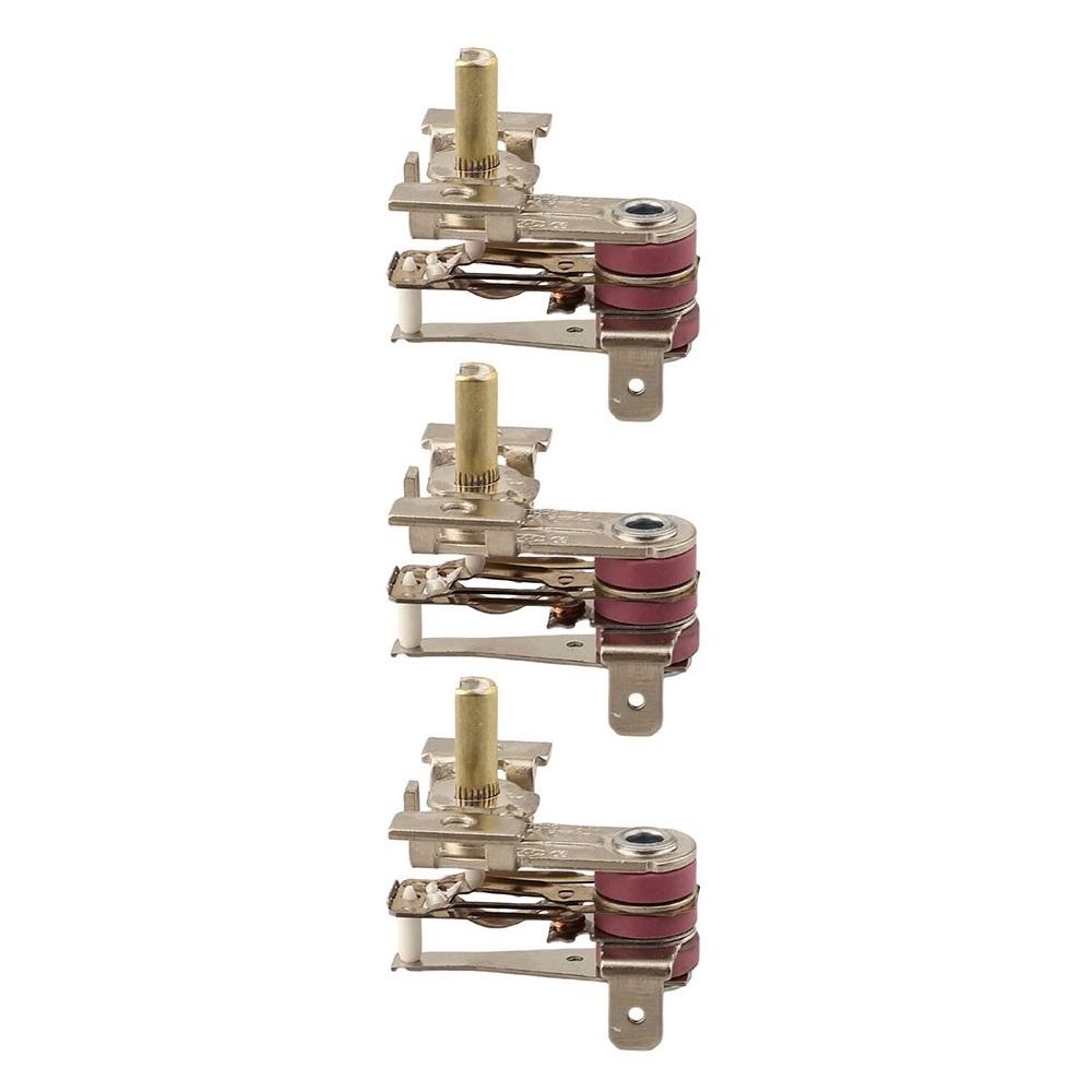 AC 250V Thermostat Adjustable Thermostat Home Appliance Professional Use Steel Construction Wide Application 16A Load Capacity