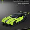 1/32 Scale Simulation Martin Vulcan Alloy Car Model, Children's Sound and Light Toys, Desktop Collection Ornaments for Boys Gifts