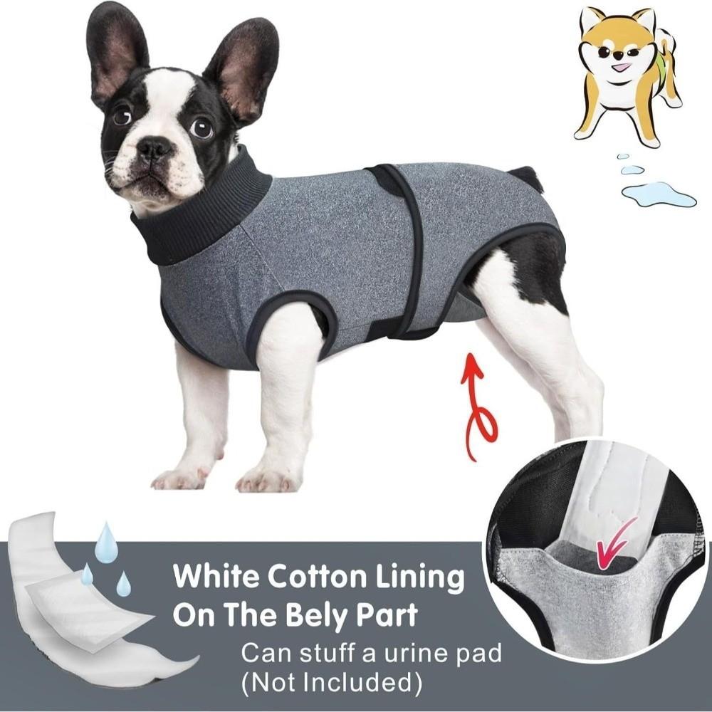 Elastic Dog Recovery Suit Breathable Pet Sterilization Suit Dog Physiological Pants  Weaning Period