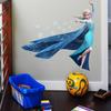Frozen Princess Wall Sticker Featuring Vibrant Pvc Material For Girls Bedroom Decoration