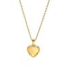 Sweet Summer Titanium Heart Pendant Necklace for Women - Light Luxury Jewelry