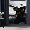 Vagabond Manga Printed Large Wall Tapestry Indian Buddha Wall Decoration Witchcraft Bohemian Hippie Wall Art Decor