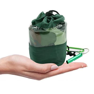 Emergency Survival Sleeping Bag Outdoor Double Colorful Sleeping Bag with Whistle and Buckle for
