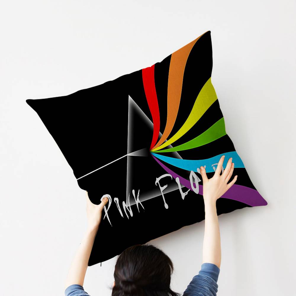 Band P-Pink F-Floyds Pillow Cover Design cushion Cover decor Holiday Decorati
