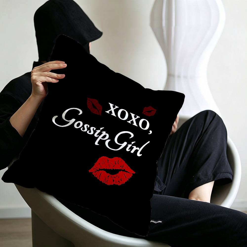 Classic TV Series Gossip Girls pillow cover sofa cushion cover home room decoration children gift