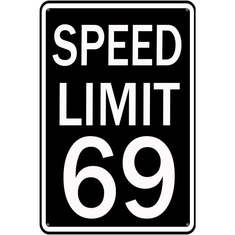 

Винтажные металлические жестяные таблички без ограничения скорости, постеры, тарелка, настенный декор для дома, баров, гаража, кафе, клубов, пабов, ретро-постеры, табличка 20x30cm（7.8x11.8inch）