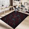 1pc Roses FCB Carpet Anti Slip Polyester Floor Mat for office,Bedroom