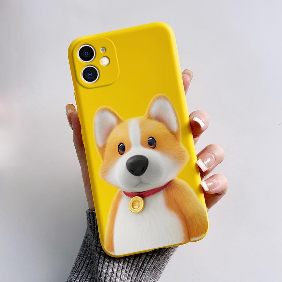 Cartoon Case For iPhone 12 Mini Mobilie Phone Soft Silicone Protective Covers For iPhone 12Mini Shockproof Fashion item Housings
