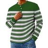 Men's Casual Oversized Button-Down Shirt With Long Sleeves