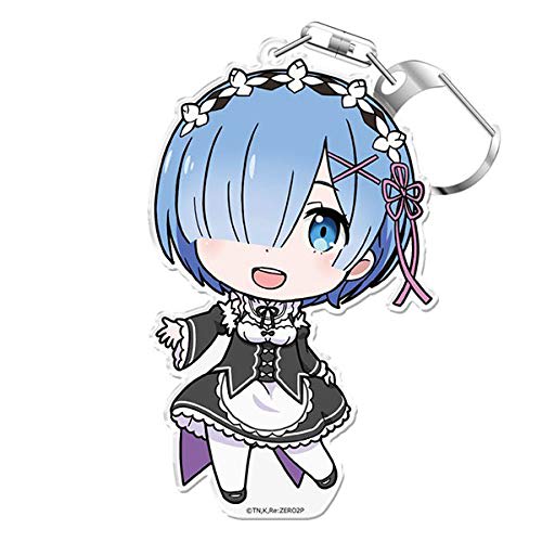 

azumaker Re:ZERO  Starting Life in Another World  Puni Colle! Keychain (with Stand) Rem