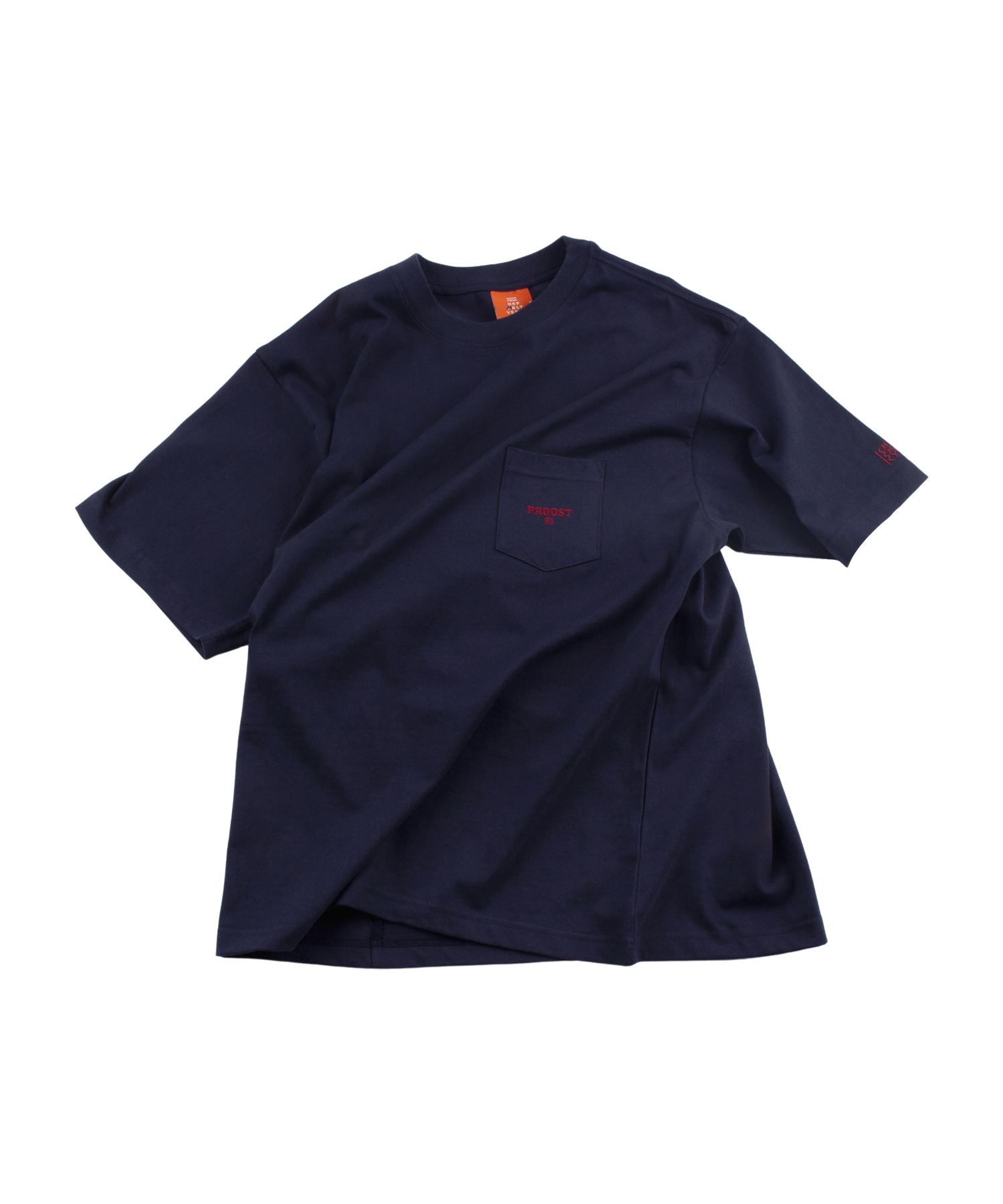 Hobmolteuiseuteu Proost Pocket T-Shirt (Navy) Navy/L