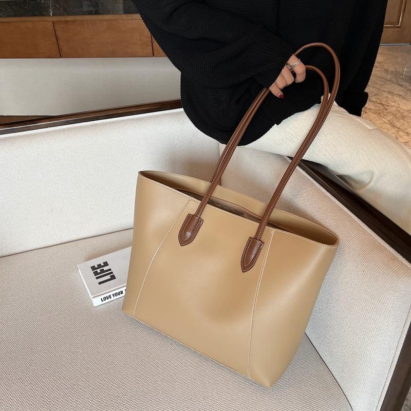 Simple Women's Bag Autumn and Winter New Trendy Fashion Shoulder Bag Versatile Commuter Niche Design Tote Bag