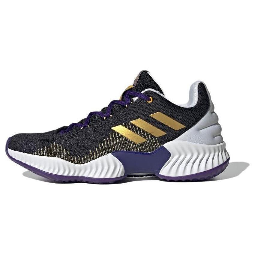 adidas Pro Bounce 2018 Black White Gold Men s IG4493 EU 46⅔