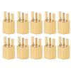10PCS MMCX Socket 3 Pin Connection Female Jacks Coaxial RF Connector Set OFC Material 50ohms