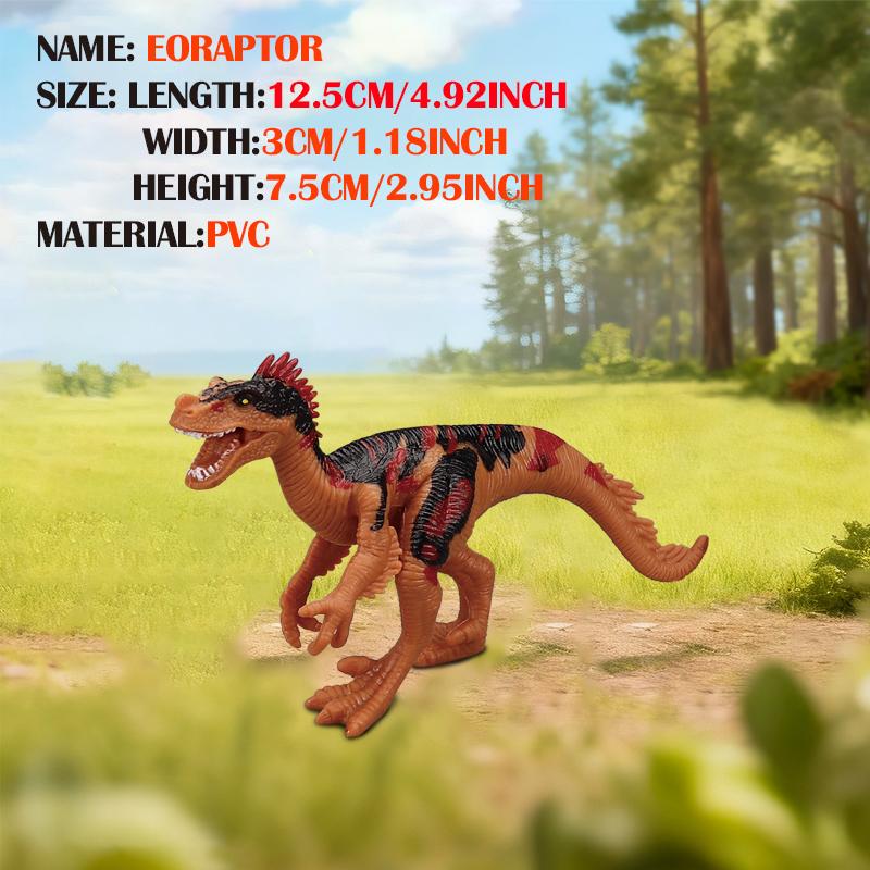 Jurassic Dinosaur Animals Model Action Model Tyrannosaurus Rex Pterosaur Triceratops Collection Educational Kid Toy Boy Present